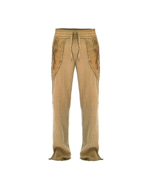 Zhenabia Natural Tribe Pants Boho Cotton Summer Pants for men