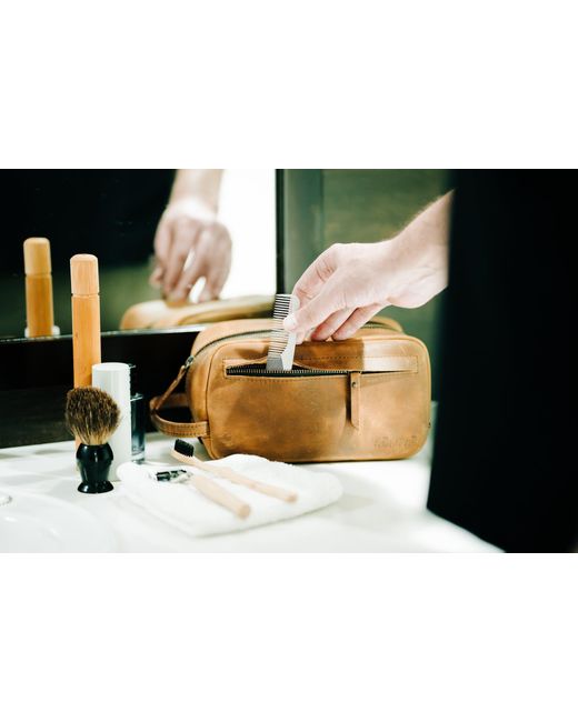 Rōmfrē Orange Kihei Loop Toiletry for men