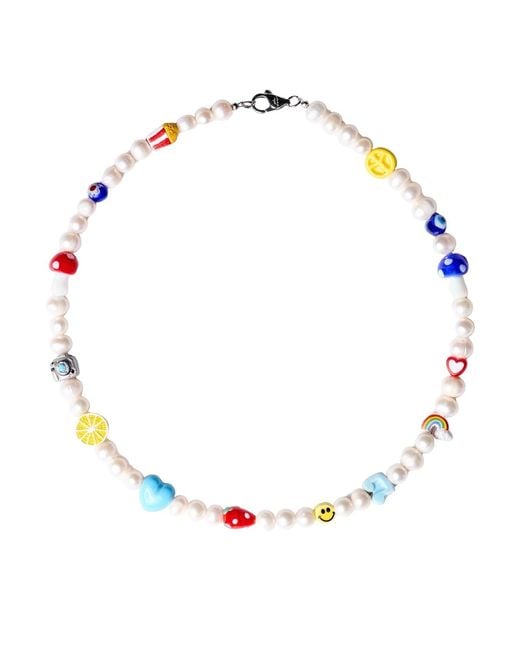WHYAT Blue Love Necklace