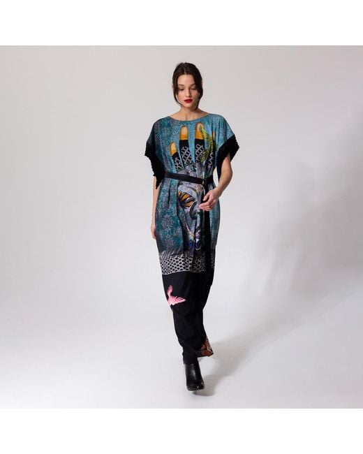 ARTISTA Blue Fortune Long Dress