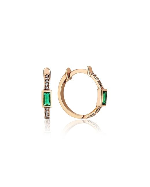 Reis Jewellery Black Cemre Peridot Earrings