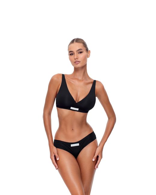 GOD SAVES QUEENS Black Second Skin Brief