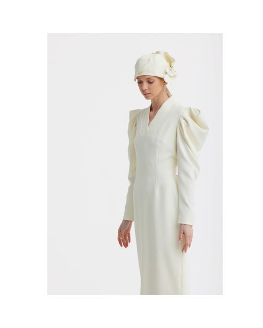 Julia Allert White Neutrals Headpiece – Evening Mini Hat Style