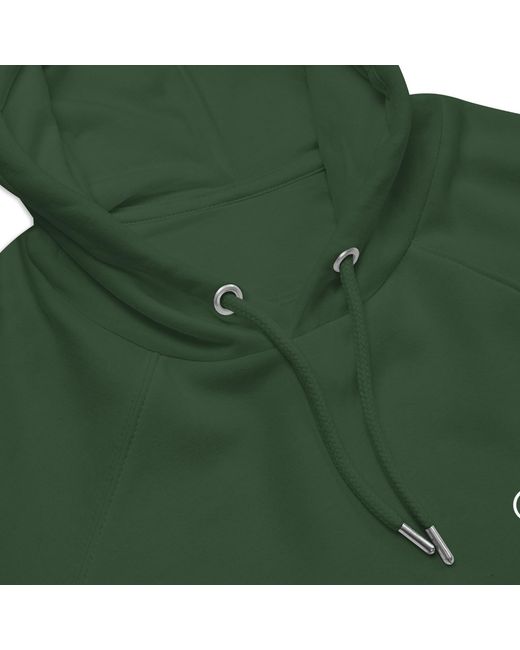 Anchor and Crew Green Bottle Four Busy Doing Nothing Editions Organic Cotton Hoodie for men