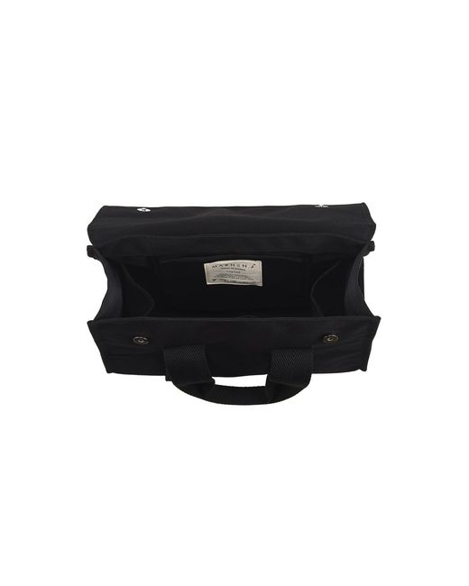 MARHEN.J Black Canvas Tote Bag