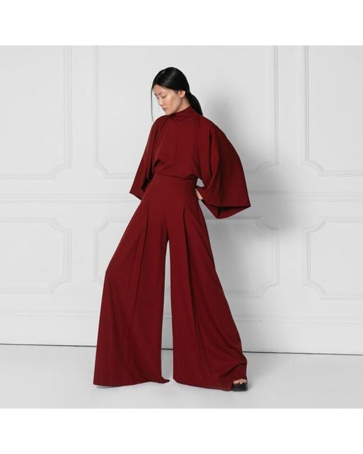 Sanctumum Red Io Jumpsuit