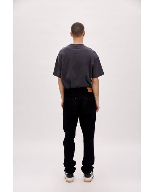 Pcfg Black Straight Fit Denim for men