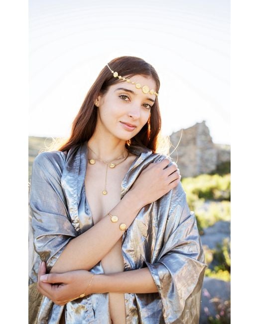 Sophie Simone Designs Metallic Choker Utatavi