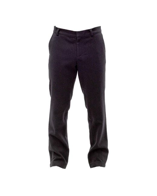 Maison Bogomil Blue Straight Pants for men