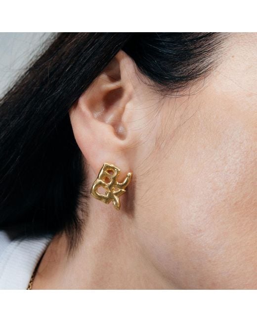 Moca Jewellery Black Fuck + Fuck Earrings