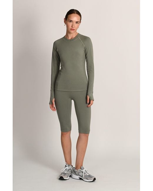 The Koozy Gray Montebello Long Sleeve Top