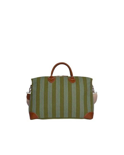 My Style Bags Green Harvard Small Duffel Bag Panarea