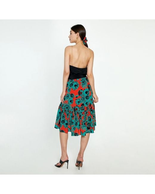 Emma Wallace Blue Kath Skirt