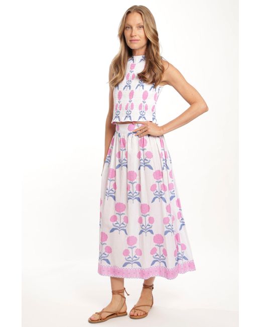 Bindu Green Brigitte Skirt