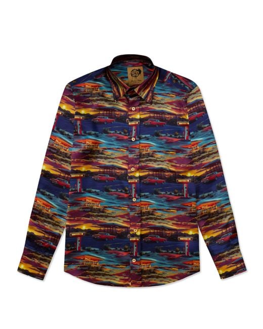Gresham Blake Blue Garage for men