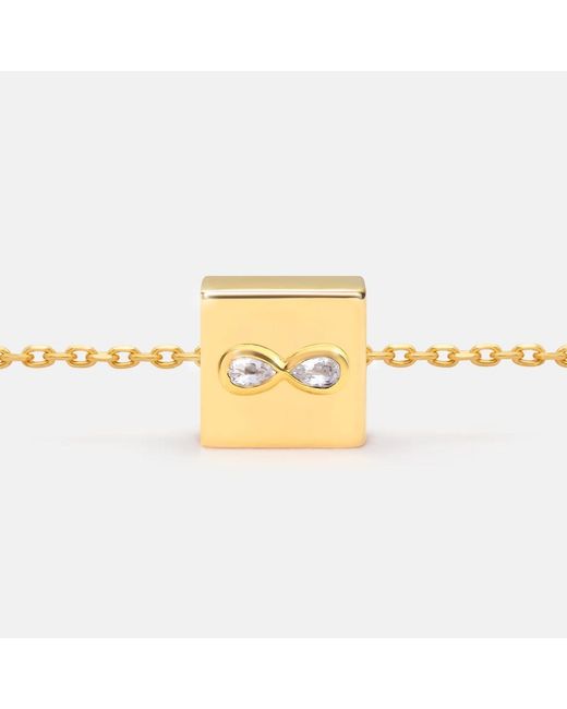 Kouree Metallic 'It's All For You' Necklace Pendant Charm