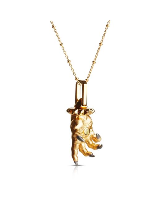 Kasun Metallic Hand Of The Protector Pendant for men