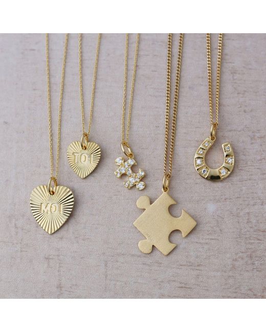 Hye Jane Jewelry Metallic Toi Et Moi Necklace