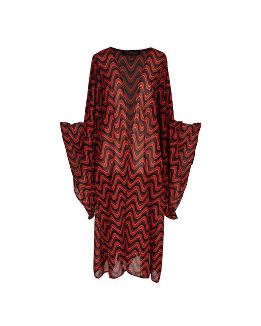 Jennafer Grace Red Cosmos Kimono