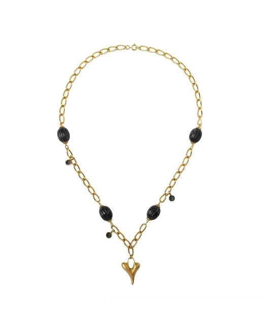 Caramel Vintage Jewellery Metallic Vintage Plated And Envy Necklace