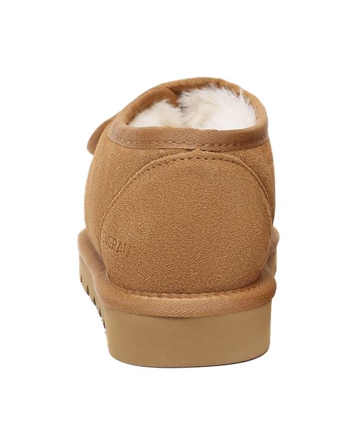 EverAu Australia Brown Mossy Adjustable Slippers for men