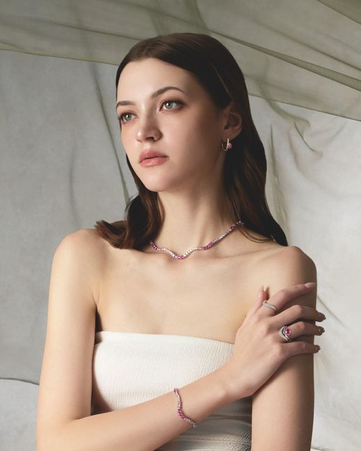 Arte Madrid Pink Sierra Ridgeline Bracelet