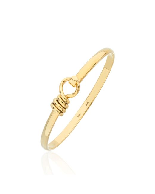 Auree Jewellery Metallic Bayswater Vermeil Rope Bangle