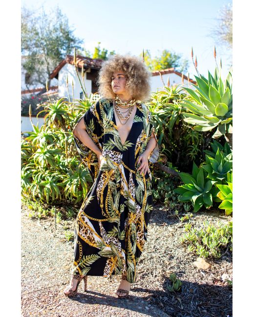 Jennafer Grace Green Bianca Caftan