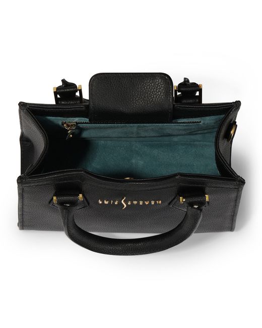 Luis Steven Black Donna's Mini Tote