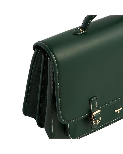 Fable England Green Satchel Backpack Large