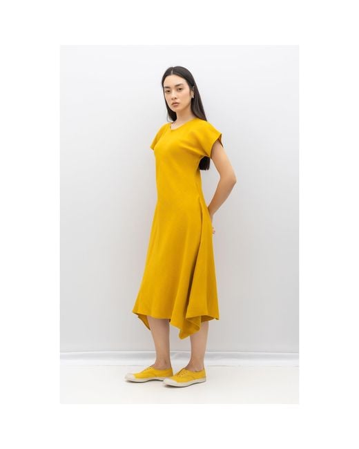 Bianca Popp Yellow Many Angles Dress