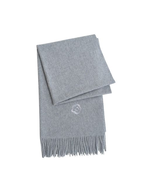 Lost Pattern Gray The Big Shawl Oversized Cashmere Wrap for men