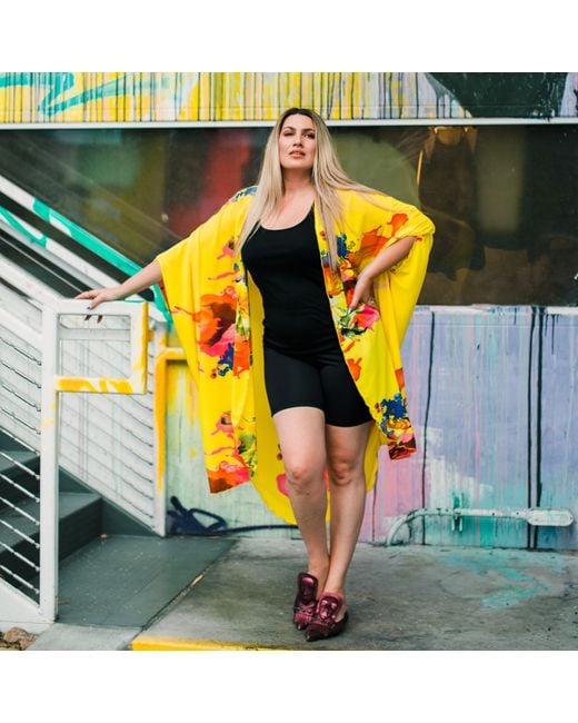 Byvinnik Yellow Coloratura Cape