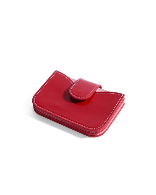Jurgi Brand Red Accordion Wallet