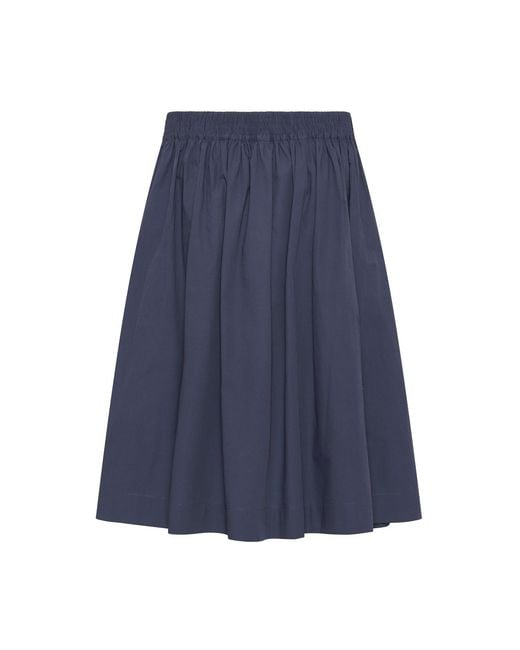 GROBUND Blue The Organic Skirt Nelly