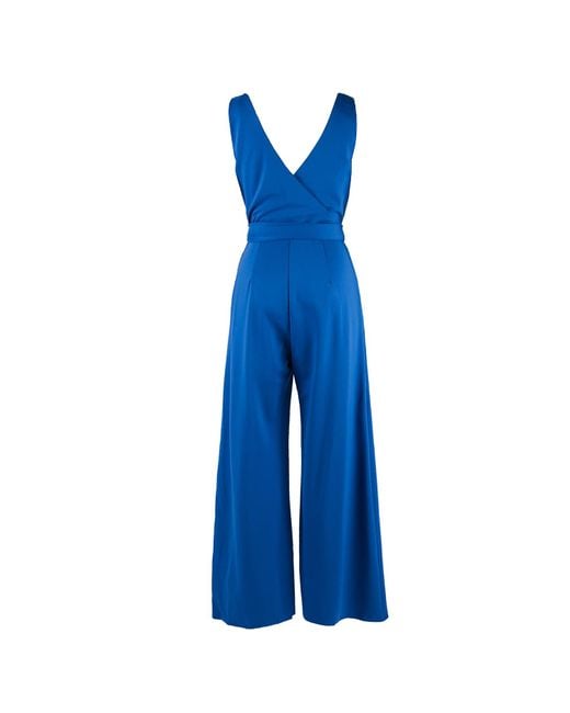 Emma Wallace Blue Lora Jumpsuit