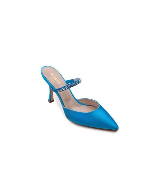 Miyana Berlin Blue Louna Mules