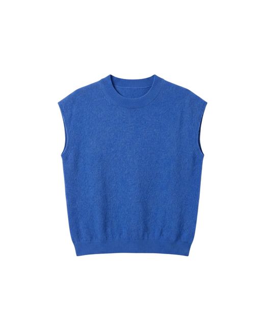 Brodie Cashmere Blue Tina Cashmere Tank