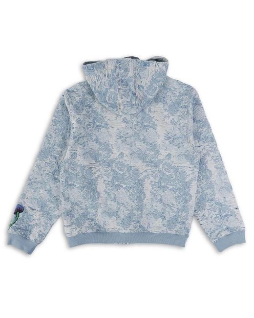 VERYRARE Blue Dark Lotus Hoodie for men