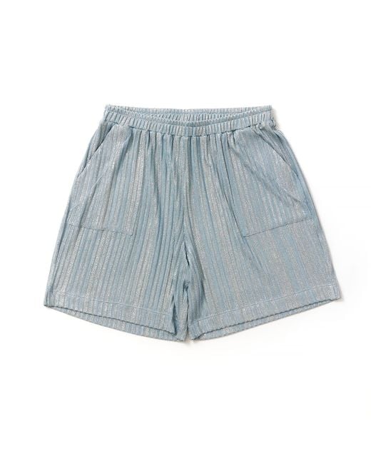 Lindsay Nicholas New York Blue Laura Disco Shorts