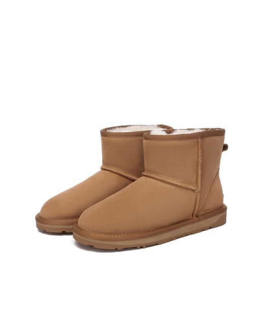 EverAu Australia Brown Falcon Mini Classic Boots for men