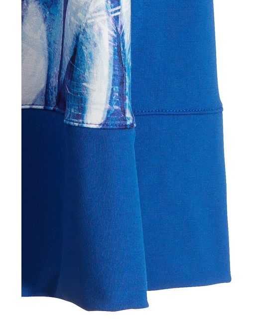 Conquista Blue V Neck Dress