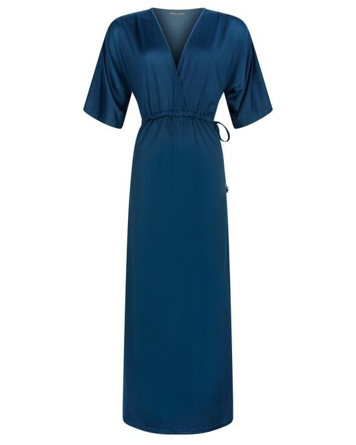 Chic by Lirette Blue Kimono Dress Lotus Natural