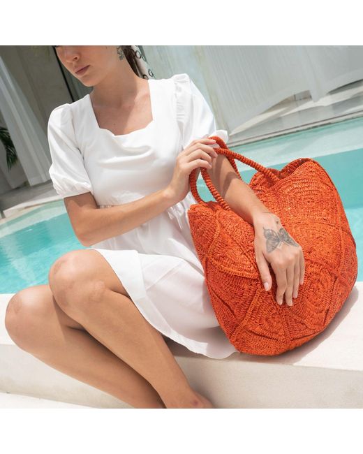 Zanatany Concepts Orange Nico- Tote Bag