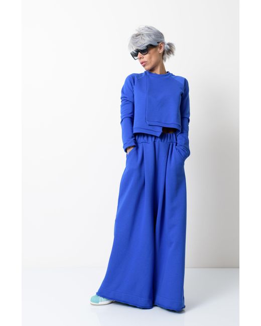 Clothes by Locker Room Blue Royal Two Piece Tracksuit Set For