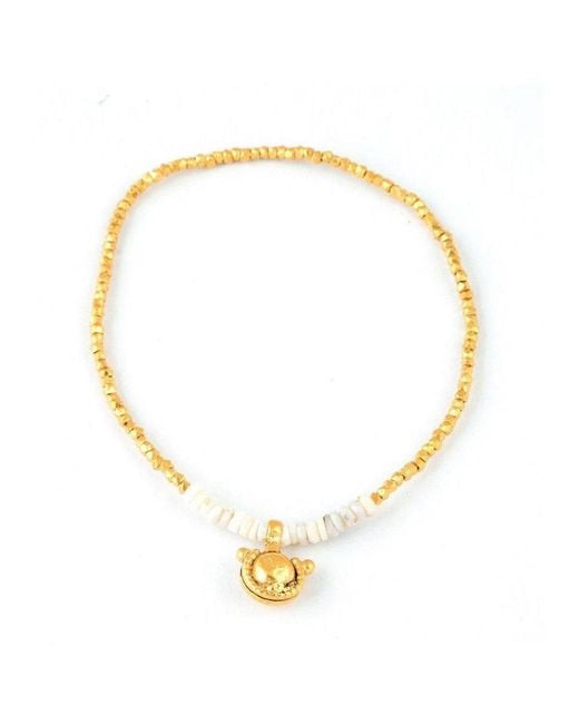 Opium Jewels Metallic Vintage Amulet Bracelet