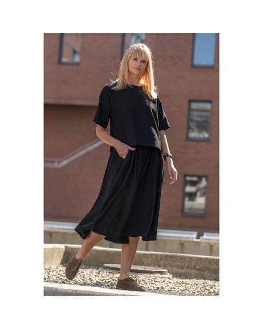 Oh!Zuza Black Echo Oversized T-Shirt