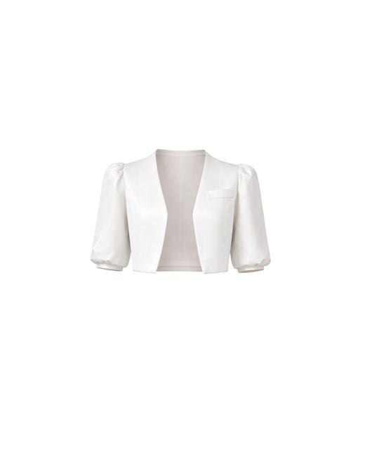 Lumina Eligma White The Palazzo Jacket