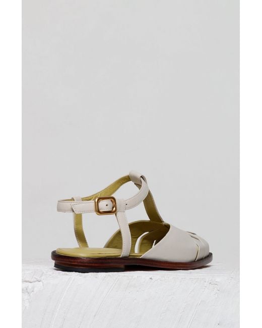 Mafalda Metallic Georgia Off- Sandals