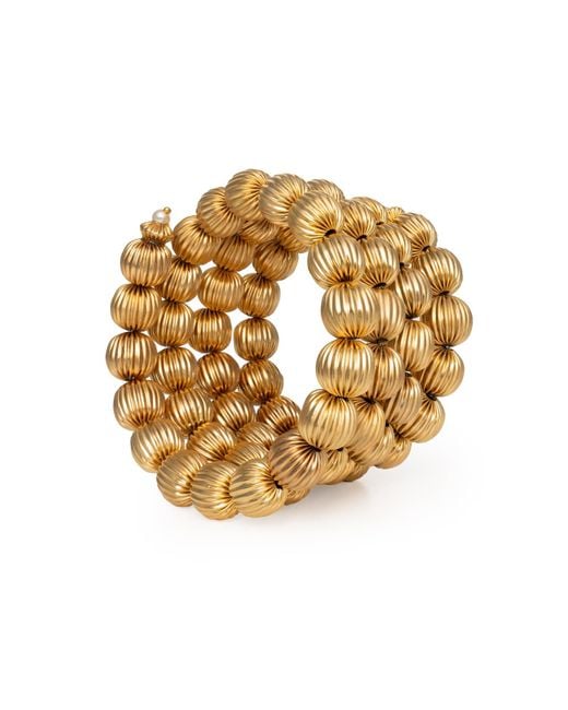 Meraki by Rashmi Bajaj Metallic Aesira Plated Wrap Bracelet